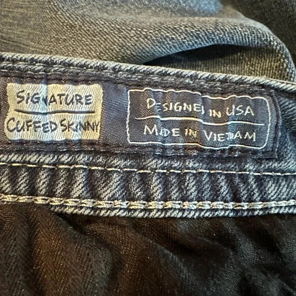 Miss Me cuffed skinny jeans women’s size 27/27 - Picture 10 of 12